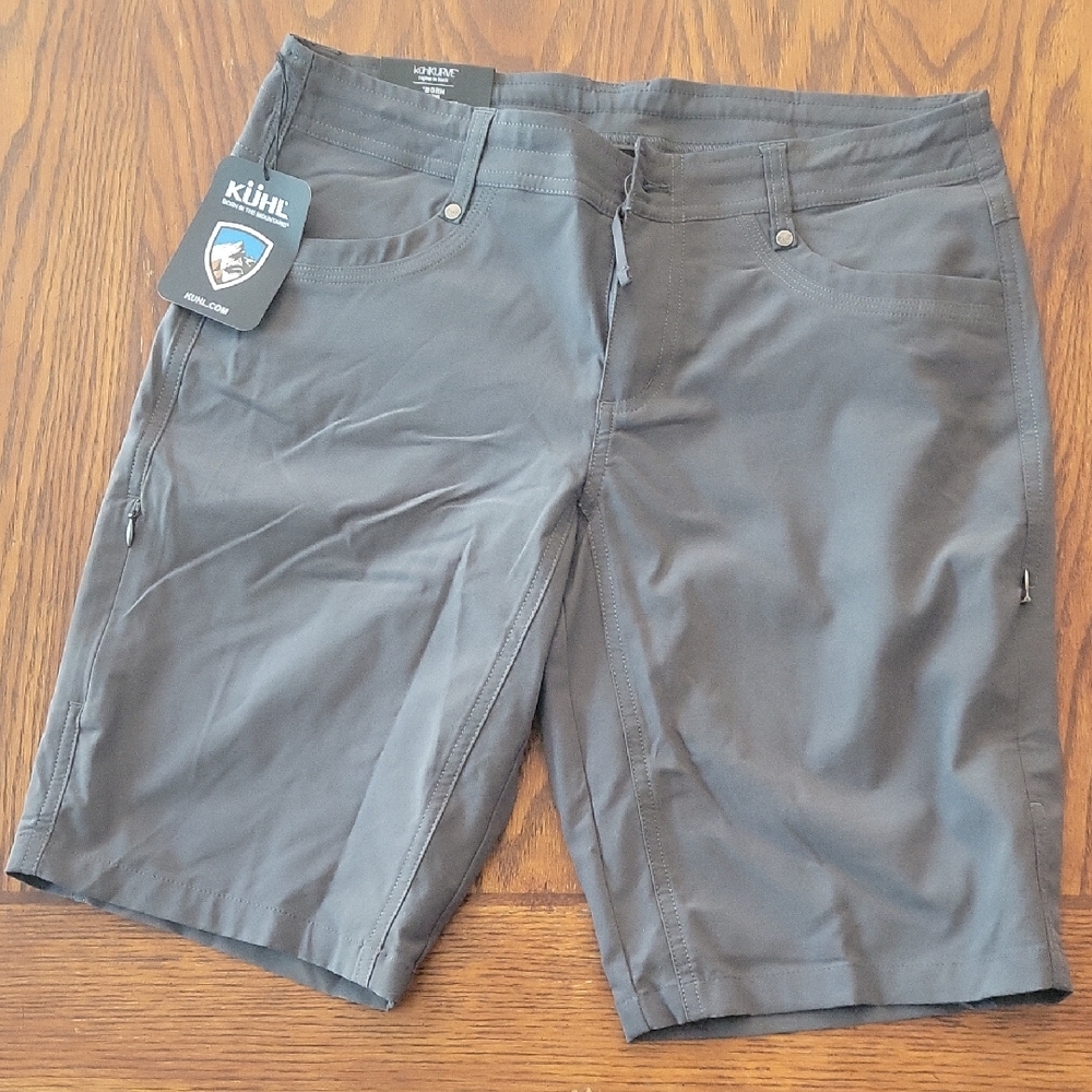 NWT Kuhl Charcoal Outdoor Shorts